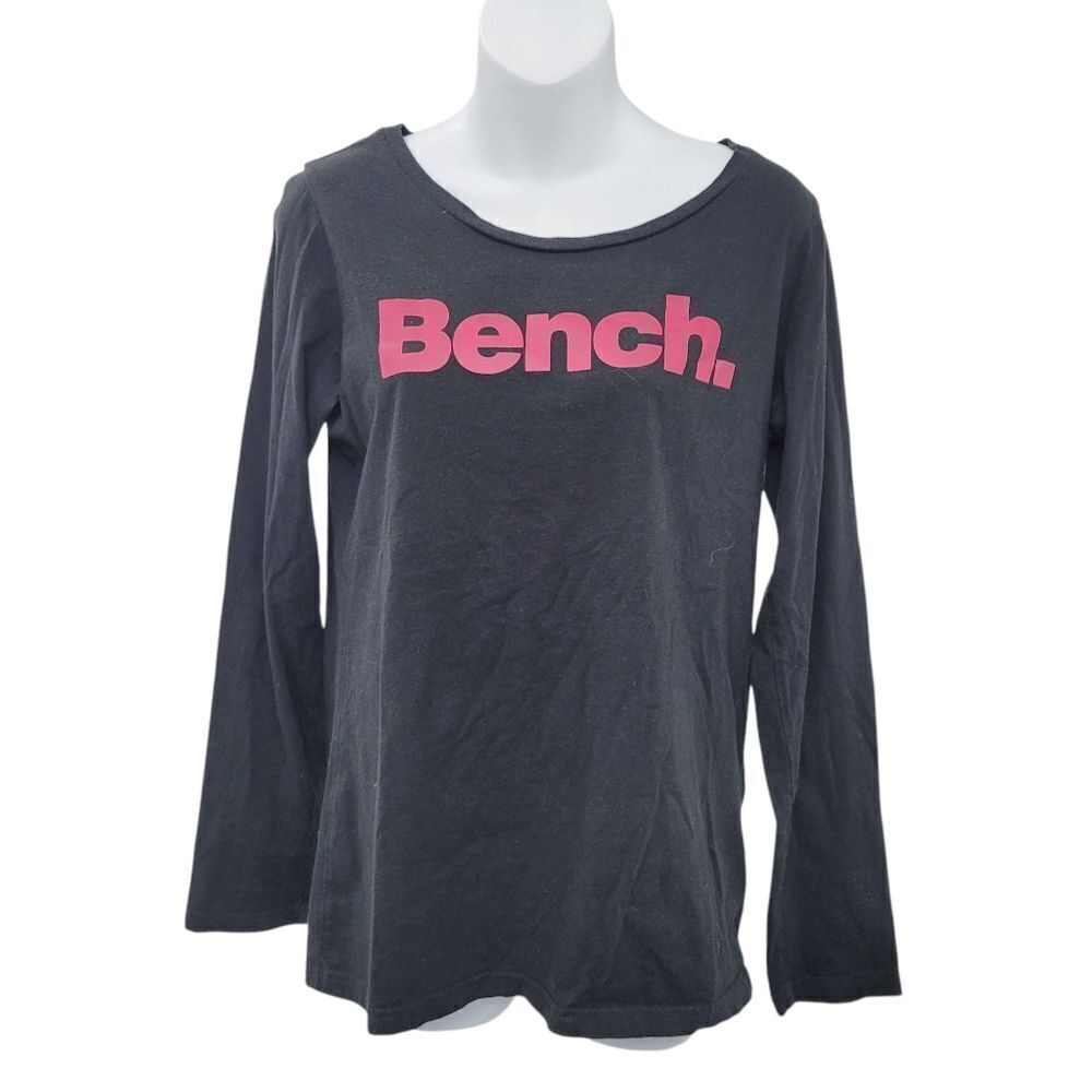 2/$20 Bench Black & Pink Classic Logo Top Tee Long Sleeve Size: XL